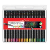 Lápis de Cor EcoLápis Supersoft 50 Cores Multicolorido - Faber-Castell