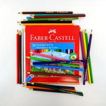 Lápis de Cor Escolar 24 Cores Faber-Castell