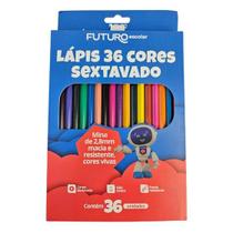 Lápis De Cor Escolar Diversos Modelos e Quantidades - Futuro