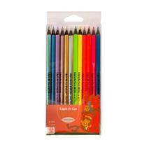 Lapis de Cor Especial 12 Cores Neon/Metalicos - Leo&Leo