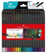 Lápis De Cor Faber Castell 100 Cores Super Soft SOFT Lápis De Cor Faber Castell 100 Cores Super Soft SOFT