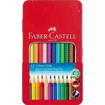 Lápis de Cor Faber-Castell 112413 Cor Grip - Estanho