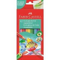 Lápis De Cor Faber-Castell 12 Cores Aquarelável Lápis De Cor Faber-Castell 12 Cores Aquarelável
