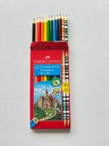 Lápis de cor Faber-Castell 12 cores Lápis de cor Faber-Castell 12 cores