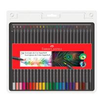 Lápis De Cor Faber Castell 24 Cores Super Soft