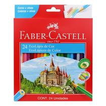 Lápis de cor Faber Castell 24 cores