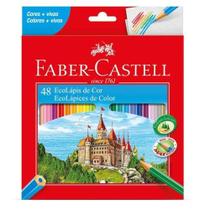 Lápis De Cor Faber-Castell 48 Cores Hex.