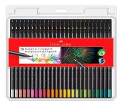 Lapis de Cor Faber Castell 50 Cores Super Soft Ecolapis