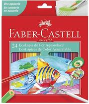 Lápis de cor Faber Castell aquarelável com 24 cores