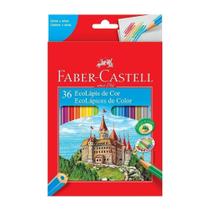 Lápis de Cor Faber Castell c/ 36 Cores - Embalagem com 4 Unidades