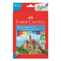 Lápis de cor Faber Castell eco lápis com 36 cores Lápis de cor Faber Castell eco lápis com 36 cores