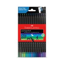 Lapis De Cor Faber-Castell Ecolápis 15 Cores Frias