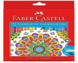 Lapis de cor, Faber-Castell, Ecolápis 72 cores - Faber- Castell