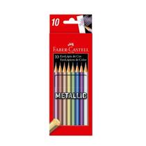 Lápis de cor Faber Castell EcoLápis Sextavado com 10, 12, 15, 24 ou 36 cores