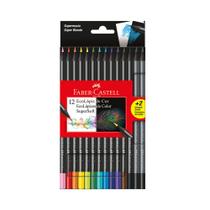 Lápis de Cor Faber-Castell Ecolápis Supersoft 12 Cores, mais 2Lápis Grafite