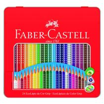 Lápis de Cor Faber-Castell Grip 24 cores EcoLápis