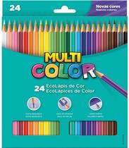 Lápis de cor Faber Castell multicolor com 24 cores