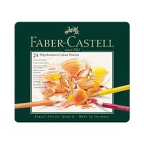Lápis de Cor Faber Castell Polychromos 24 Cores Lápis de Cor Faber Castell Polychromos 24 Cores