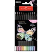 Lápis de cor Faber Castell super soft pastel 12 + 4 cores novas Lápis de cor Faber Castell super soft pastel 12 + 4 cores novas