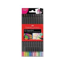 Lápis de Cor Faber Castell Supersoft 06 Cores Neon + 06 Cores Pastel Lápis de Cor Faber Castell Supersoft 06 Cores Neon + 06 Cores Pastel