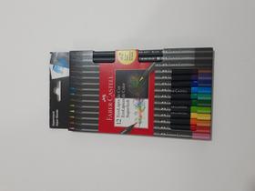 Lápis de cor faber castell supersoft 12 cores