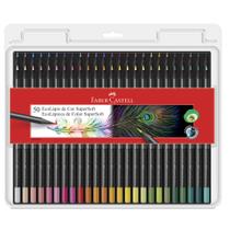 Lapís de Cor Faber-Castell Supersoft 50 CORES