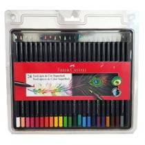Lápis De Cor Faber-Castell SuperSoft Com 24 Eco Lápis