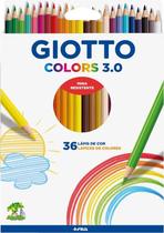 Lapis de Cor Giotto Colors 3.0 Estojo 36 Cores Lapis de Cor Giotto Colors 3.0 Estojo 36 Cores