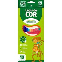 Lapis De Cor Grande Leo E Leo Eco 12 Cores