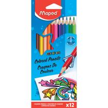 Lápis de cor Helix Color'Peps 12 unidades com formato triangular Lápis de cor Helix Color'Peps 12 unidades com formato triangular