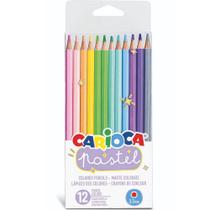 Lapis de Cor hexa cx 12un carioca pastel 9732 Lapis de Cor hexa cx 12un carioca pastel 9732