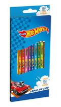 Lápis De Cor Hotwheels 12 Cores Licenciado Lápis De Cor Hotwheels 12 Cores Licenciado