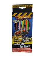 Lapis de Cor Hotwheels Mercur 12 cores