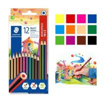 Lápis De Cor Importado Staedtler Noris Colour 12 Cores Escolar