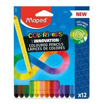 Lápis de cor infinito 12 cores Color Peps Infinity Maped