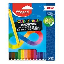 Lápis de Cor Infinito Color Peps Infinity 12 Cores - Maped