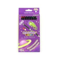 Lápis de COR Infinito Saturno 12 Cores Não Precisa Apontar Lápis de COR Infinito Saturno 12 Cores Não Precisa Apontar