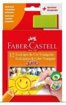 Lápis de cor jumbão ecolapis 12 cores decorado