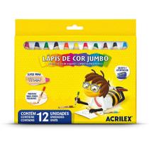 Lápis De Cor Jumbo Acrilex