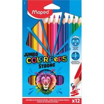 Lapis de COR Jumbo Color PEPS STRONG 12 Cores