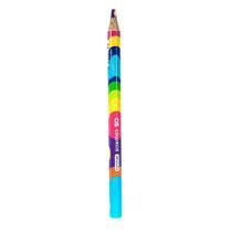 Lapis De Cor Jumbo Colorcis Multi Cores Sertic - LC