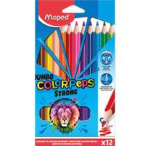 Lápis de Cor Jumbo Colorpeps Strong 12 cores - Maped Lápis de Cor Jumbo Colorpeps Strong 12 cores - Maped