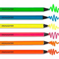 Lapis de Cor jumbo neon marca texto c 6 cores13020 Lapis de Cor jumbo neon marca texto c 6 cores13020