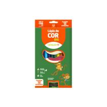 Lápis de Cor Leo E Leo Big Triangular 12 Cores