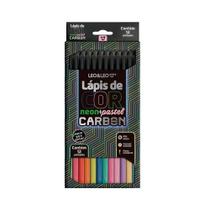 Lapis De Cor Leo E Leo Carbon Neon 12 Cores Lapis De Cor Leo E Leo Carbon Neon 12 Cores