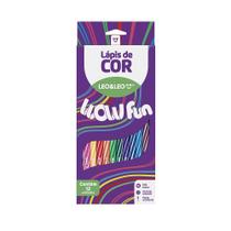 Lápis de Cor Leo&Leo Wow Redondo 12 Cores Lápis de Cor Leo&Leo Wow Redondo 12 Cores