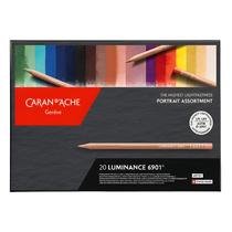Lápis de Cor Luminance 6901 Caran D'ache com 20 Cores Lápis de Cor Luminance 6901 Caran D'ache com 20 Cores