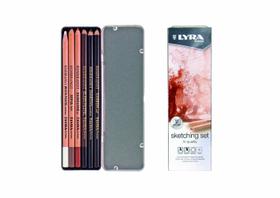 Lapis de cor Lyra Rembrandt Sketching set 6 peças