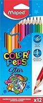 Lápis De Cor Maped 12 Cores Color Peps Star