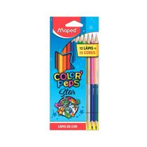 Lápis de Cor Maped 12 Lápis 15 Cores - Embalagem com 12 Unidades Lápis de Cor Maped 12 Lápis 15 Cores - Embalagem com 12 Unidades